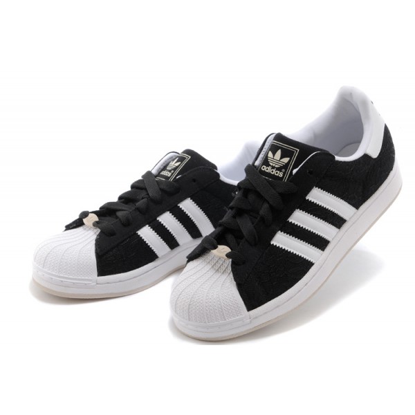 adidas superstar noir blanche et or