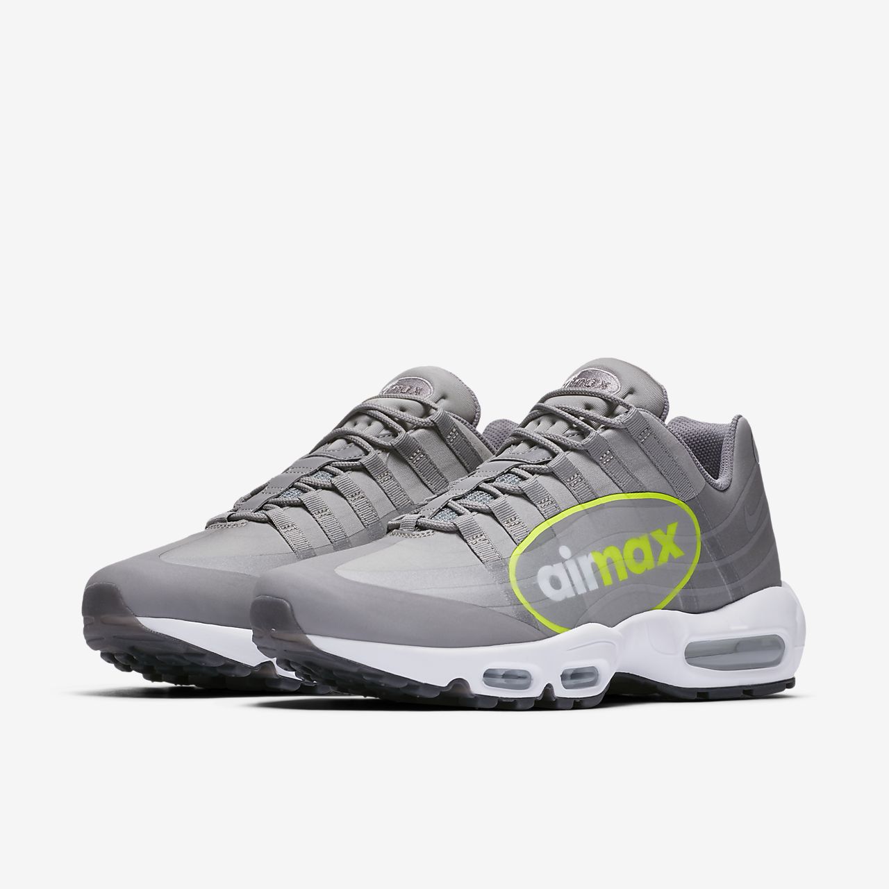 air max 95 gris jaune fluo